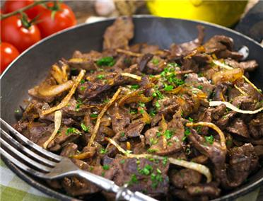 طرز تهیه جگر گوسفندی