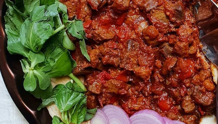 طرز تهیه دل و جگر گوسفندی سرخ شده