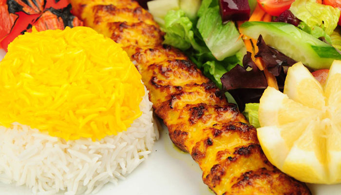 طرز تهیه جوجه کباب زعفرانی