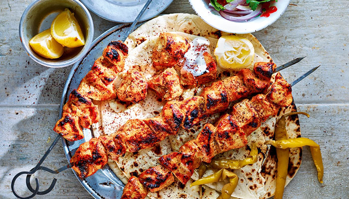 طرز تهیه جوجه کباب لبنانی