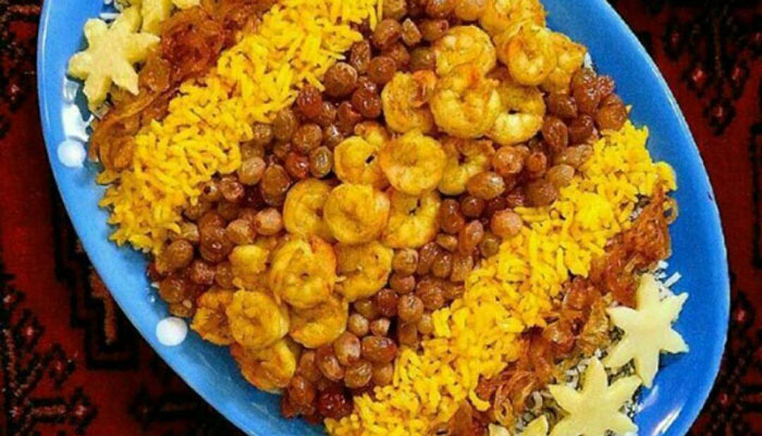 طرز تهیه میگو پلو خوزستانی